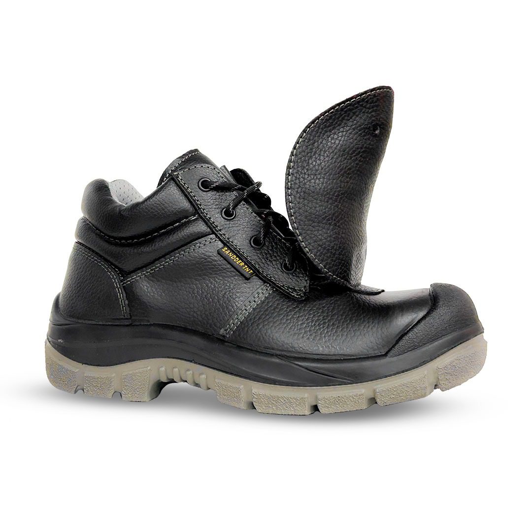 Botín de seguridad Cronos Metatarsal SS50-525 con protector metatarsal en cuero hidrofugado