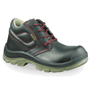 Botín dieléctrico Volcano Negro SS61D-M606A Sandder TNT en cuero hidrofugado