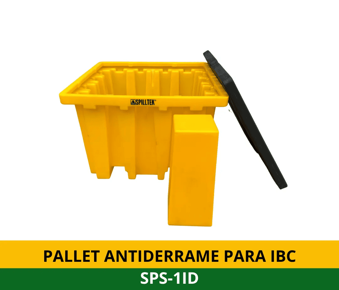 Pallet Antiderrame para IBC 1,300 L – SPS-1ID Spilltek - Imagen 4