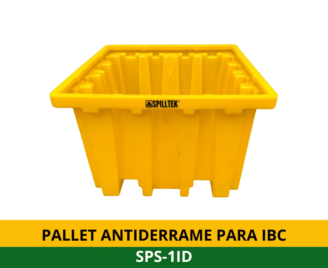 Pallet Antiderrame para IBC 1,300 L – SPS-1ID Spilltek - Imagen 2